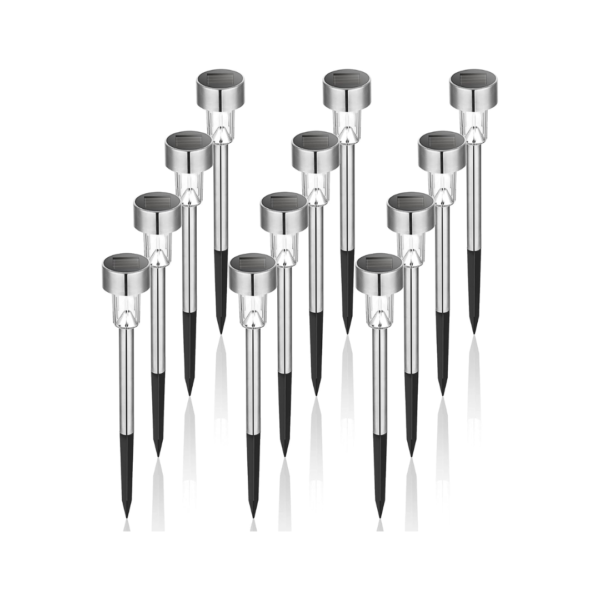 GIGALUMI Solar Lights Outdoor Waterproof